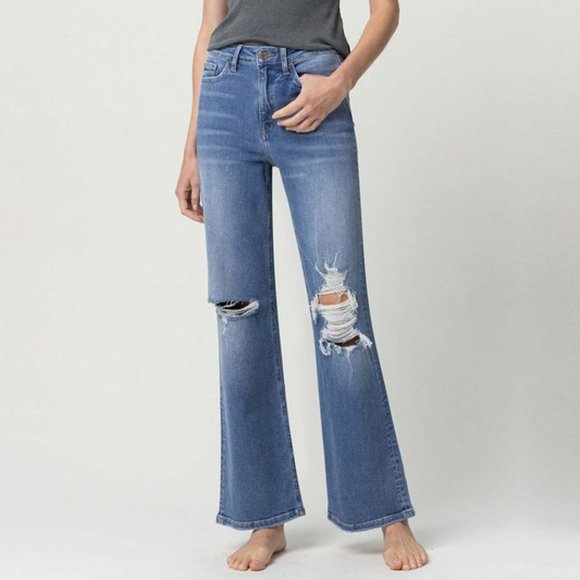 *NEW* Flying Monkey 90's Vintage Dad Jeans - Picture 4 of 9